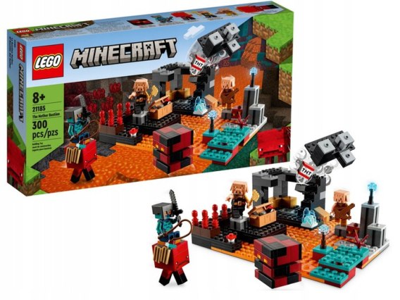 Lego Minecraft Bastion W Netherze 21185 Ekstrazabawki.pl